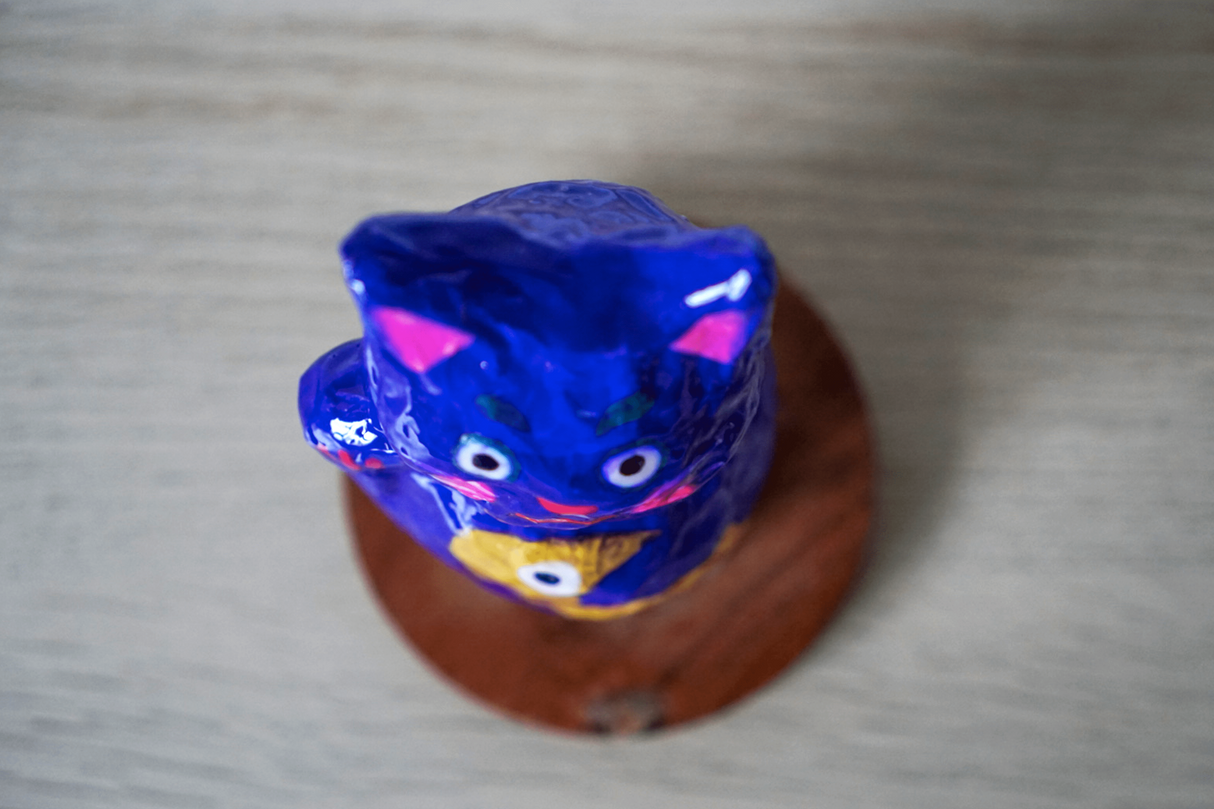 Maneki Neko - Purple