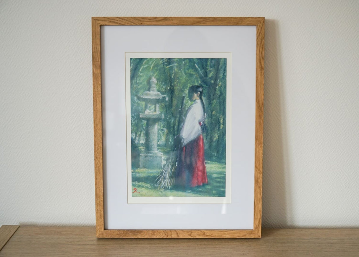 Une Lanterne Moussue