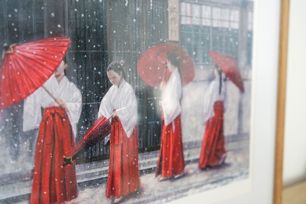 Dans La Neige Qui Tombe