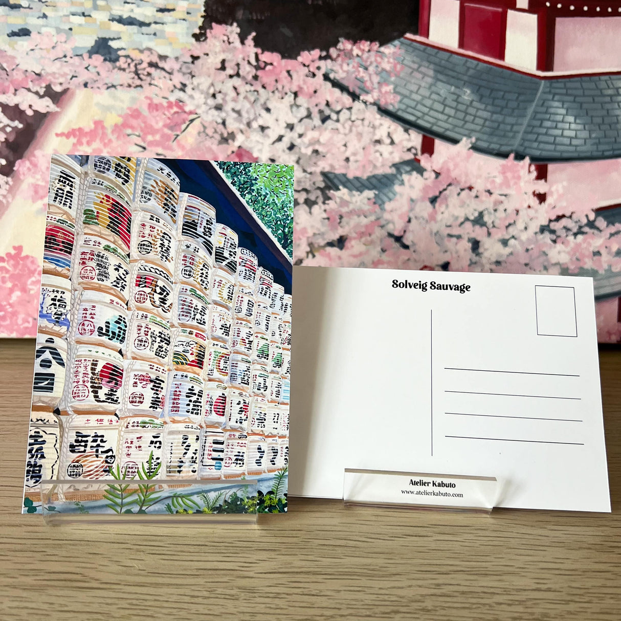 Les Barils de Saké du Meiji-Jingu