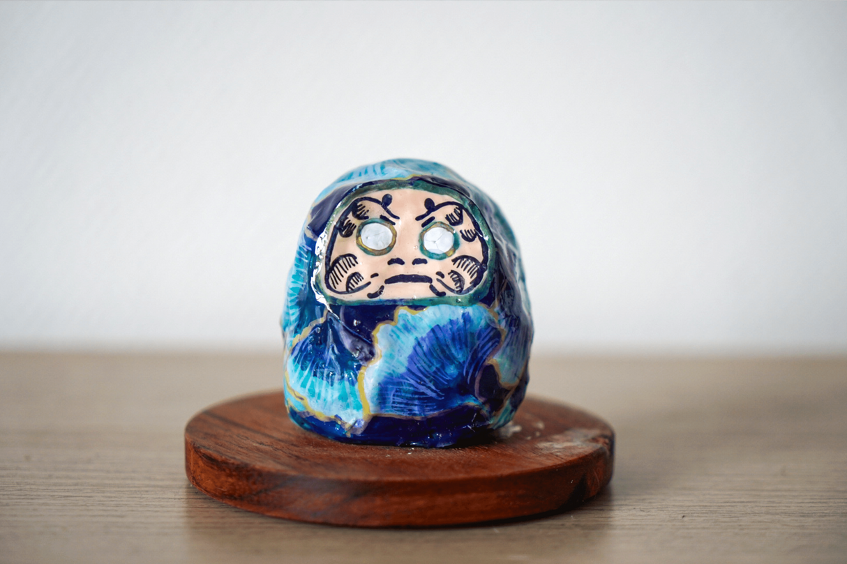 Daruma - Ginko bleu