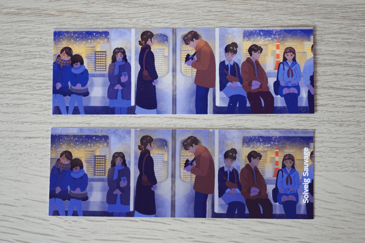 Marque-Page - Métro de Nuit