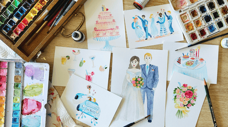 Pourquoi choisir un artiste peintre pour son mariage en Alsace ?