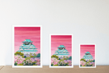 The Cherry Blossoms of Osaka Castle