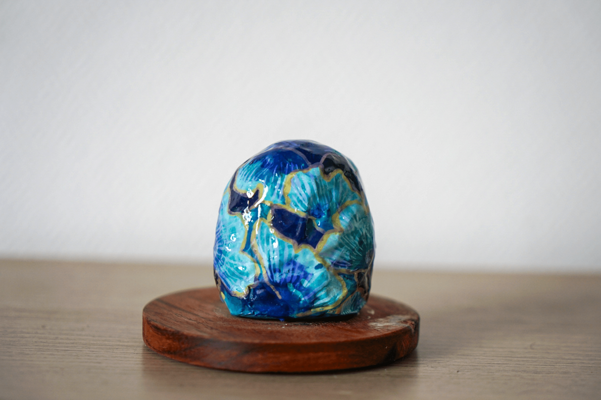 Daruma - Ginko bleu