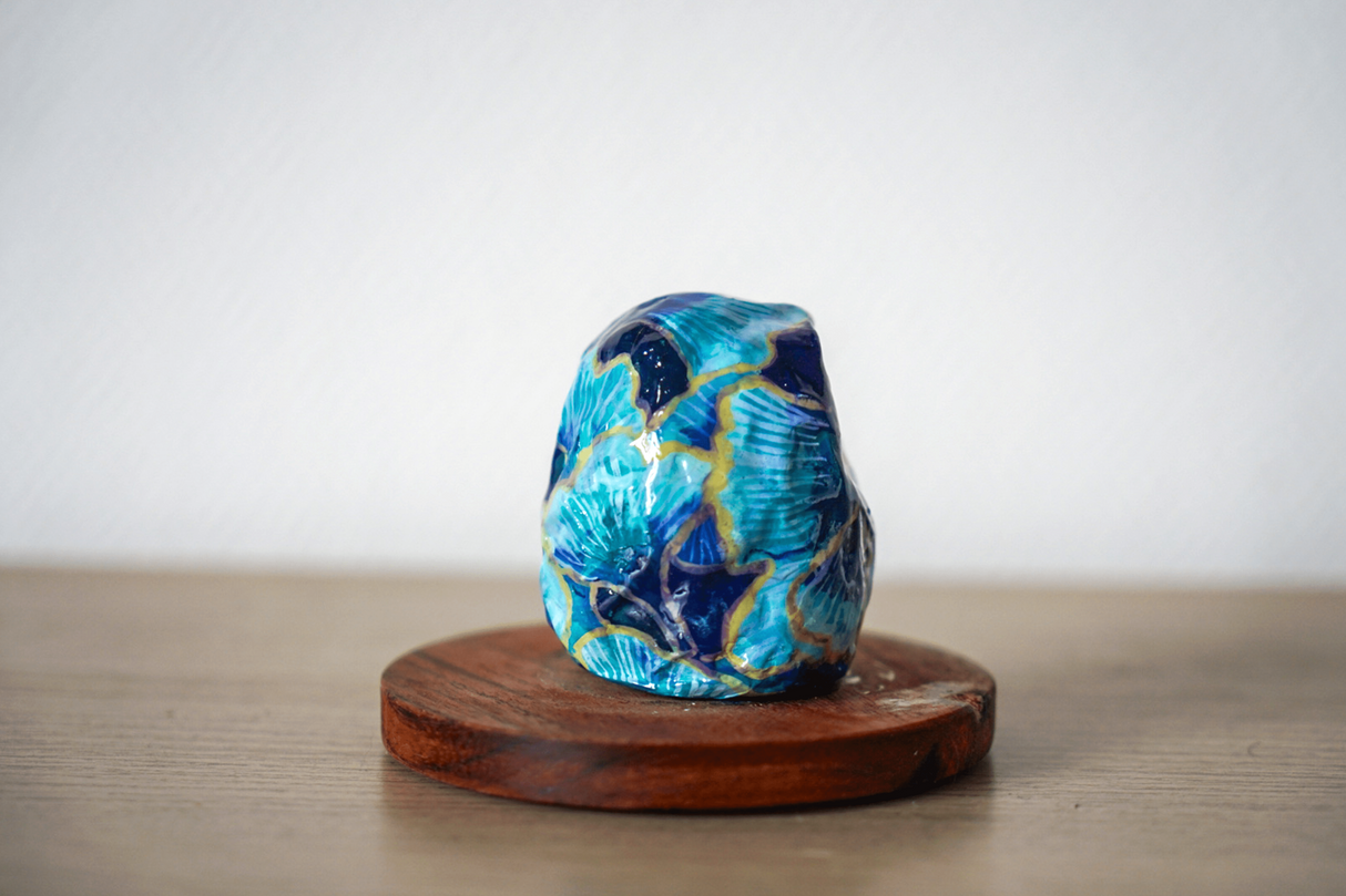Daruma - Ginko bleu